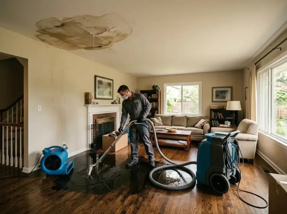 attic-pipe-burst-ceiling-drip-008 — frequently asked questions, Water Damage Restoration & Carpet Care in Sayre, OK
